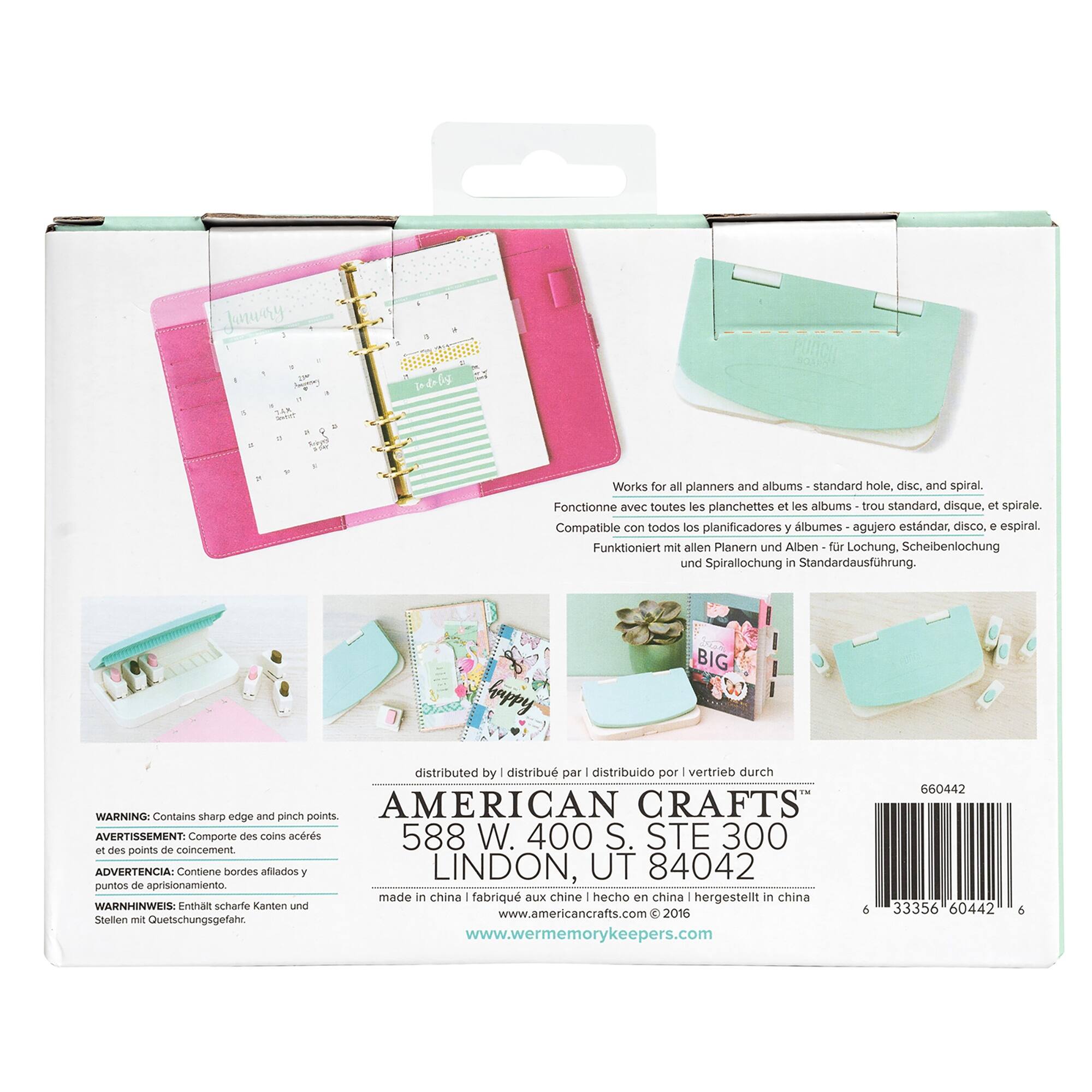 We R Memory Keepers® Planner Punch Board™ Kit